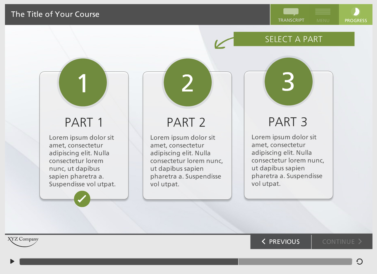 Storyline Template Green ELearning Locker Templates Games 